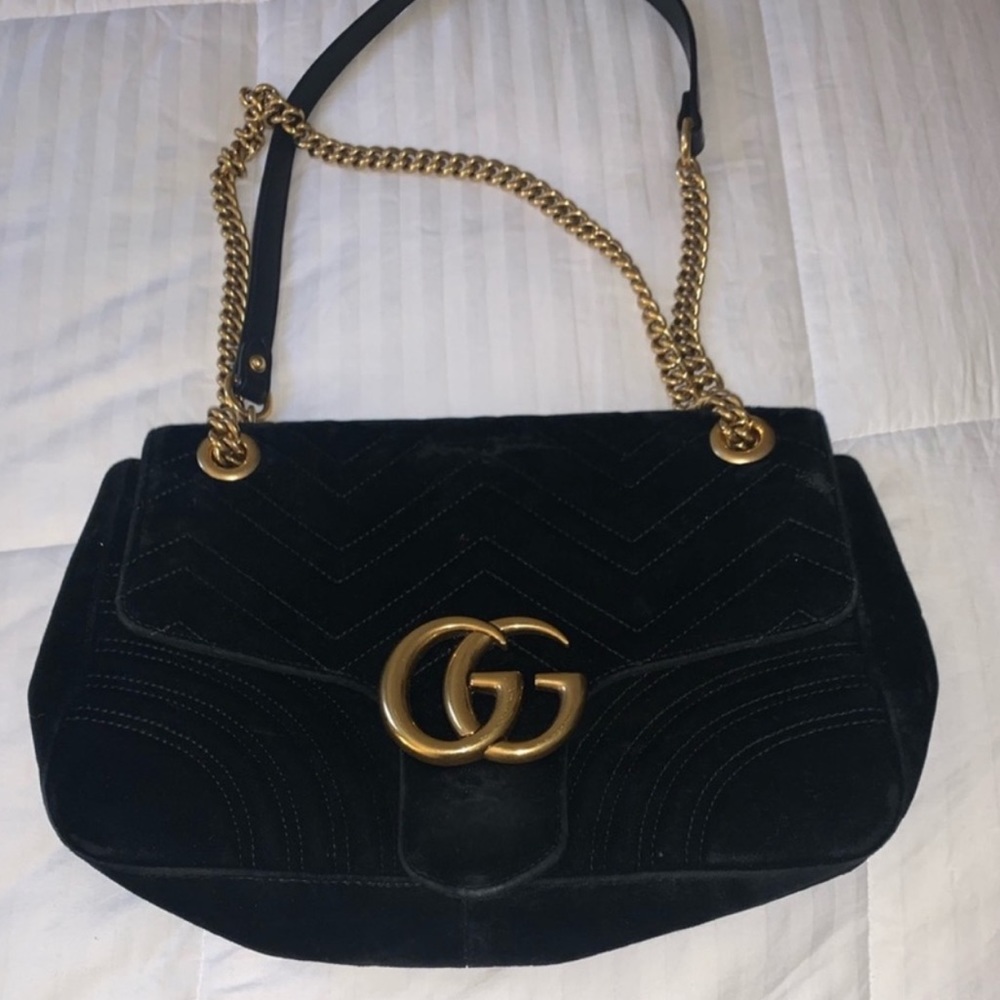 GUCCI Marmont Velvet medium